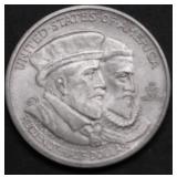 CHOICE BU 1924 HUGUENOT HALF DOLLAR