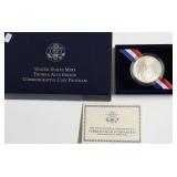 EDISON SILVER DOLLAR W BOX PAPERS