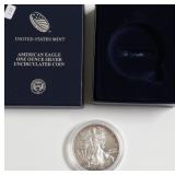 2015 W SILVER EAGLE W BOX PAPERS