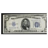 CHOICE BU 5 DOLLAR SILVER CERTIFICATE