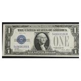 CHOICE BU 1 $ FUNNY BACK SILVER CERTIFICATE