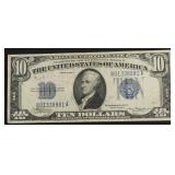 1934 10 $ SILVER CERTIFICATE VF
