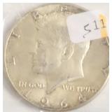 1964 KENNEDY HALF DOLLAR