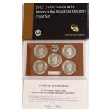 2012 PROOF ATB QUARTER SET