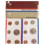 1984 MINT SET P D MINTS