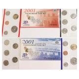 2001 MINT SET P D MINTS
