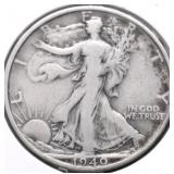 1940 S WALKING HALF DOLLAR F