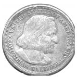 1893 COLUMBIAN EXPO HALF DOLLAR XF