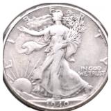 1940 WALKING HALF DOLLAR XF