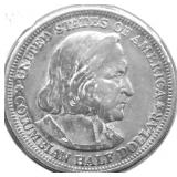 1893 COLUMBIAN EXPO HALF DOLLAR XF