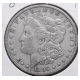 1896 O MORGAN DOLLAR XF