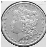 1881 S MORGAN DOLLAR XF