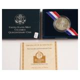 PROOF COLUMBUS HALF DOLLAR W BOX PAPERS