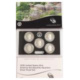 2016 SILVER PROOF QUARTER SET