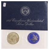 1973 S SILVER GSA IKE DOLLAR