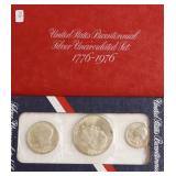 SILVER BICENTENNIAL MINT SET