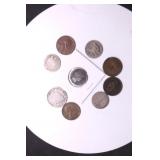GROUP OF TYPE COINS