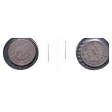 TWO NICE INDIAN HEAD CENTS