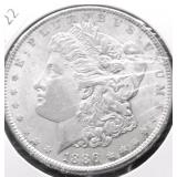 1886 CHOICE BU MORGAN DOLLAR