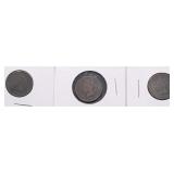 3 INDIAN HEAD CENTS