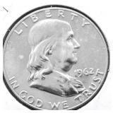 1962 PROOF FRANKLIN HALF DOLLAR