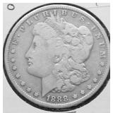 1888 O MORGAN DOLLAR VG