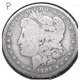1884 MORGAN DOLLAR G