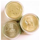36 GEM BU PRESIDENT DOLLARS