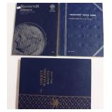 3 EMPTY WHITMAN COIN BOOKS