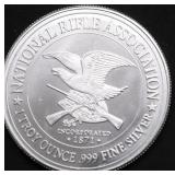 1 OZ .999 SILVER ROUND