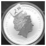 JAMES BOND 1 OZ .999 SILVER ROUND