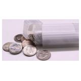 ROLL OF MIXED DATE JEFFERSON NICKELS GE/ CH BU