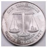 1 OZ .999 SILVER ROUND