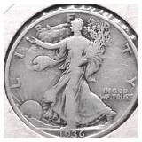 1936 WALKING HALF DOLLAR VG