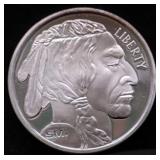 1 OZ .999 SILVER ROUND