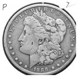 1889 MORGAN DOLLAR VF