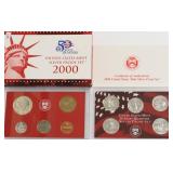 2000 US SILVER PROOF SET