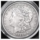 1921 MORGAN DOLLAR XF