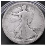 1917 S WALKING HALF DOLLAR G