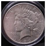 1926 D PEACE DOLLAR XF