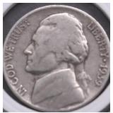 1939 D JEFFERSON NICKEL G