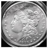 1883 S MORGAN DOLLAR XF
