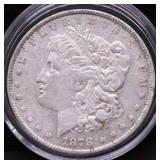 1878 MORGAN DOLLAR 7 TF AU