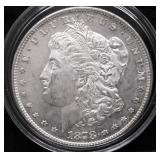 1878 S CHOICE BU MORGAN DOLLAR