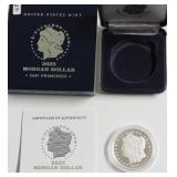 2025 S PROOF MORGAN DOLLAR W/ BOX & PAPERS