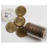 ROLL OF SACAJAWEA DOLLARS