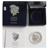 2024 P PROOF PEACE DOLLAR W/ BOX AND PAPERS
