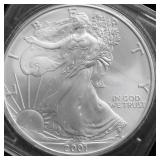 2001 SILVER EAGLE GEM