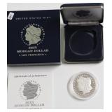 2025 S PROOF MORGAN DOLLAR W/ BOX & PAPERS