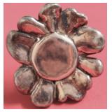 STERLING SILVER FLOWER RING